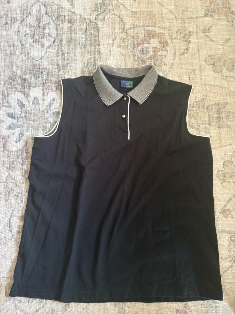 90s Golf Tank with Gray Trim - Classic Casual